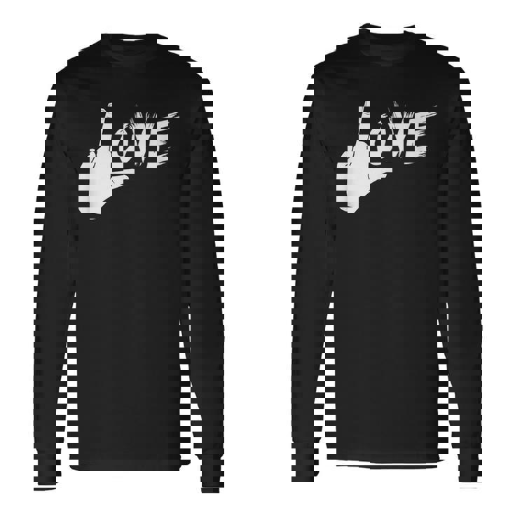 Humoristique Fuck Love T-shirt à manches longues Idées cadeaux