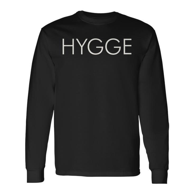 HyggeDanish Long Sleeve T-Shirt Gifts ideas