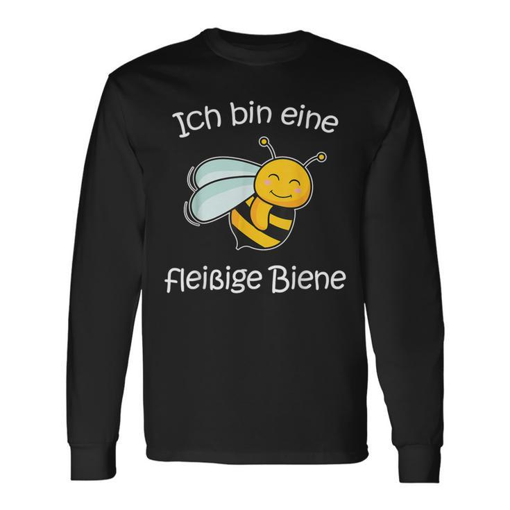 Ich Bin Eine Fleißige Biene Beker Bienchen Insekt I'm A Langarmshirts Geschenkideen