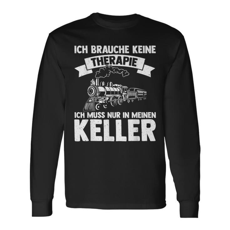 Ich Brauche No Therapie Ich Muss Nur In Meine Keller Ich Langarmshirts Geschenkideen