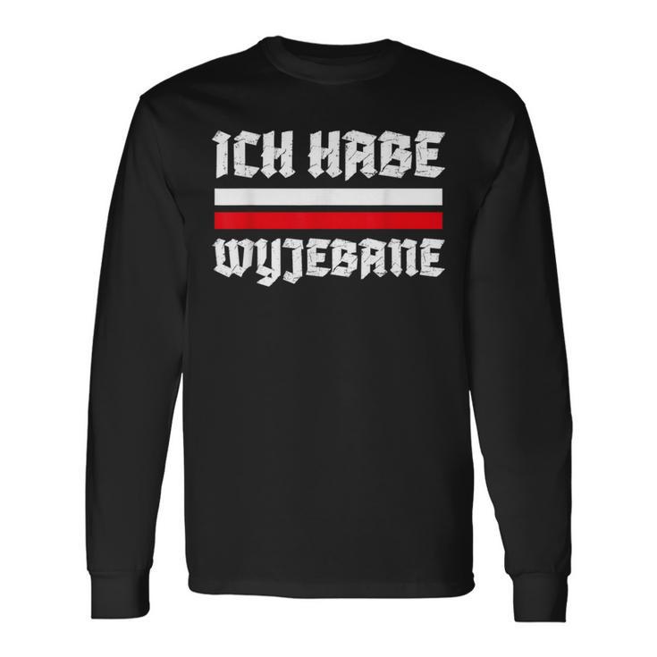 Ich Habe Wyjebane Polska Black Langarmshirts Geschenkideen