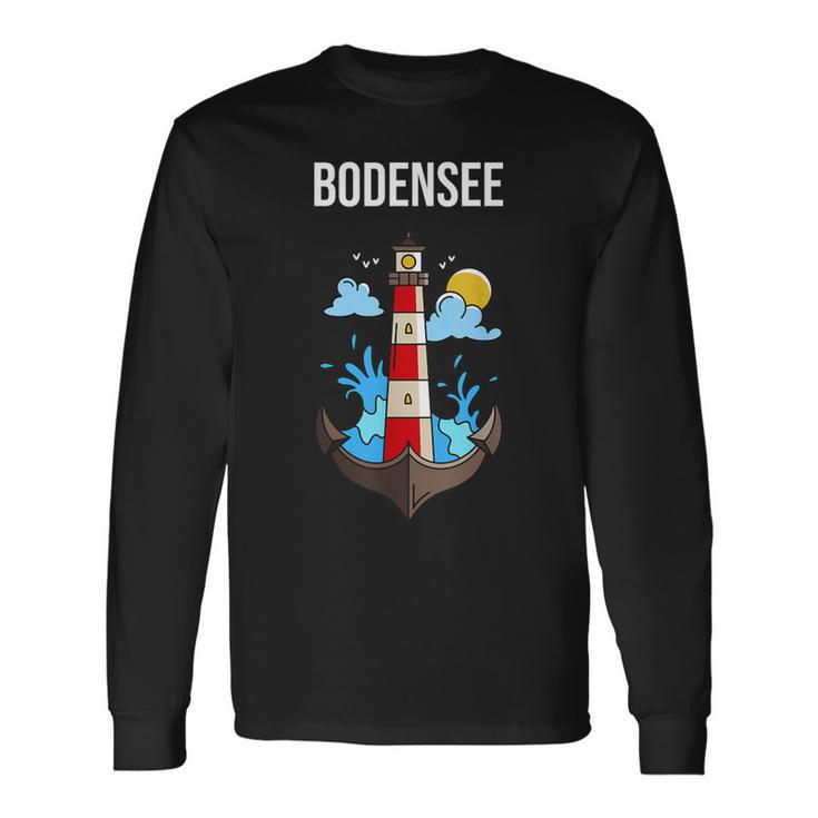 Ich Liebe Den Bodensee Black Langarmshirts Geschenkideen