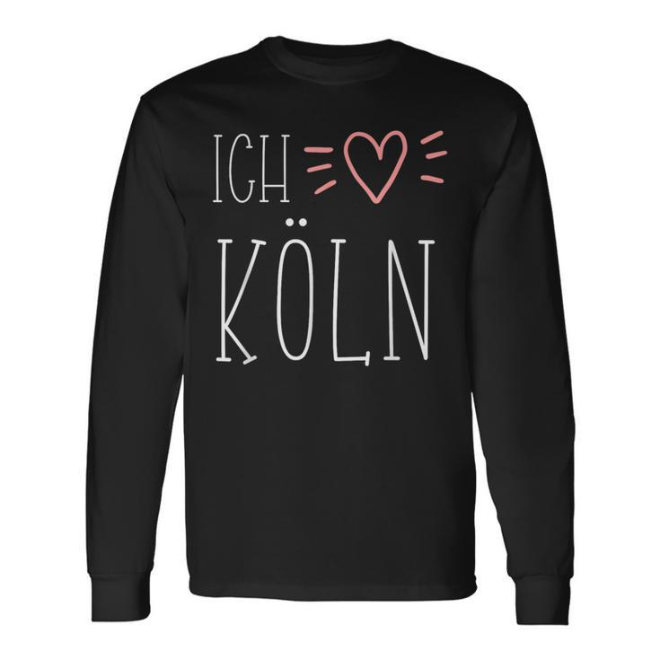 Ich Liebe Köln Ich Liebe Köln Black S Langarmshirts Geschenkideen