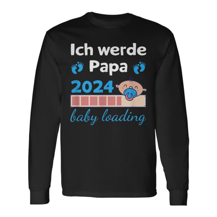 Ich Werde Papa 2024 Future Father Langarmshirts Geschenkideen