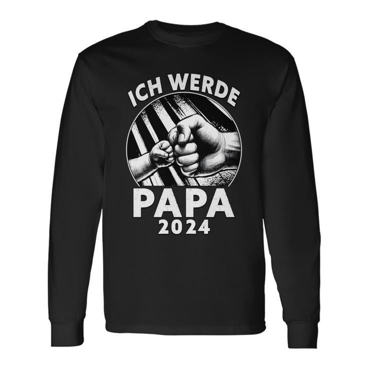 Ich Werde Papa 2024Atertag Ich Werde Baldater Langarmshirts Geschenkideen