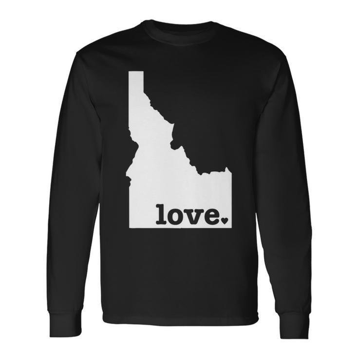 Idaho Love Hometown State Pride Long Sleeve T-Shirt