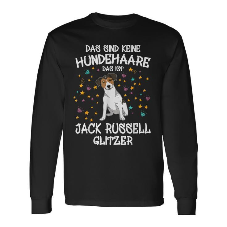 Jack Russell Glitter Dog Holder Dog Langarmshirts Geschenkideen