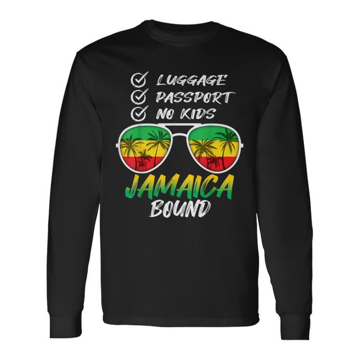 Jamaican Travel Vacation Trip Outfit To Jamaica Women Long Sleeve T-Shirt