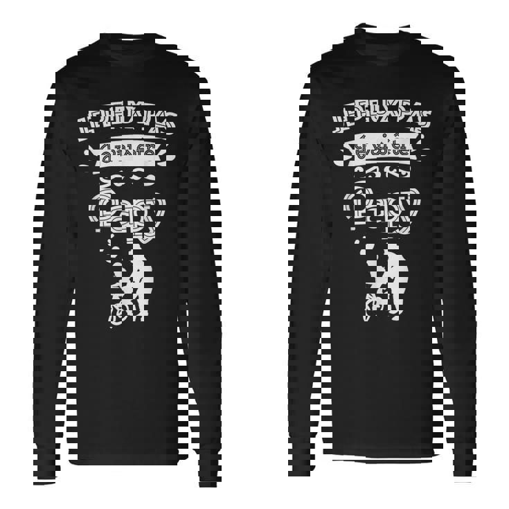 Je Peux Pas Je Vais Etre Papy Futur Grand-Père T-shirt à manches longues