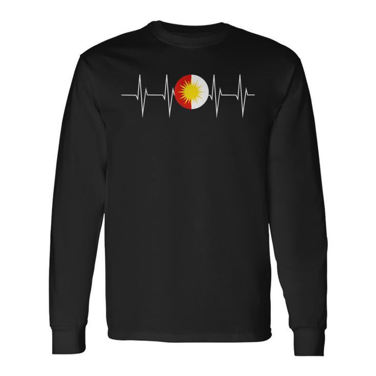 Jesiden Yezidian Flag Ezidi Langarmshirts Geschenkideen