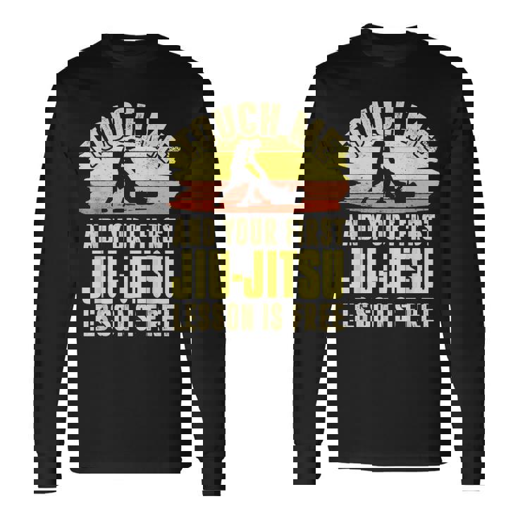 Jiu-Jitsu Brasileño Bjj Jiu Jitsu Niños Niñas Jiujitsu Camiseta de manga larga