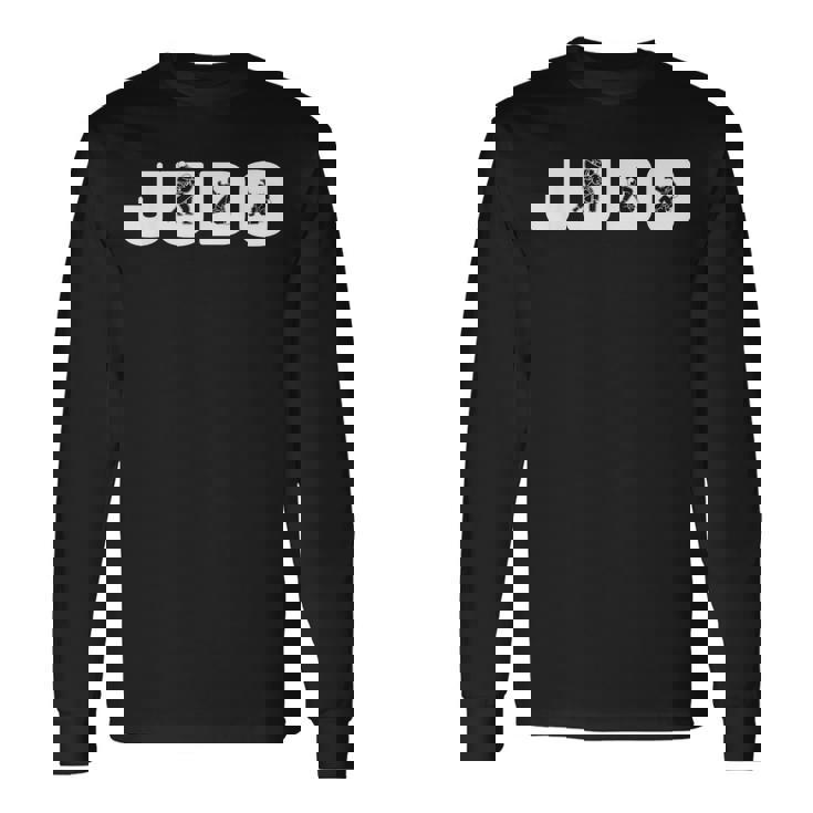 Judo Sport Artes Marciales Lanzamientos De Judo Regalo Judoka Camiseta de manga larga