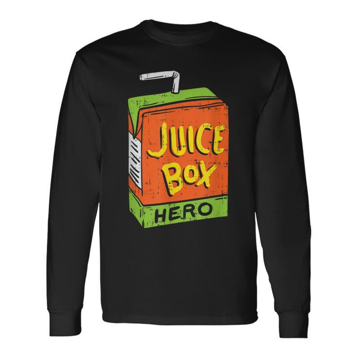 Juice Box Hero Juice Box Long Sleeve T-Shirt