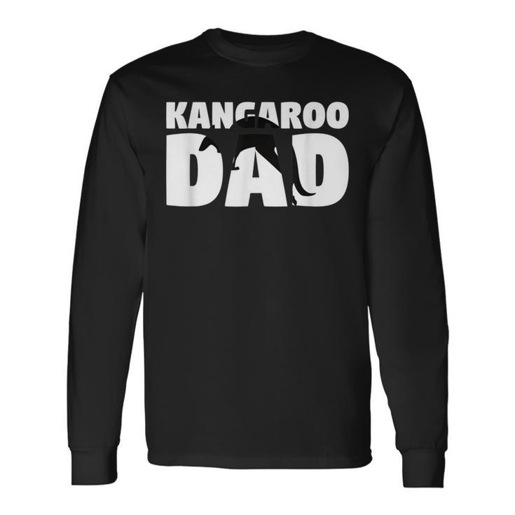 Kangaroo Lover 'Kangaroo Dad' Zoo Keeper Animal Long Sleeve T-Shirt