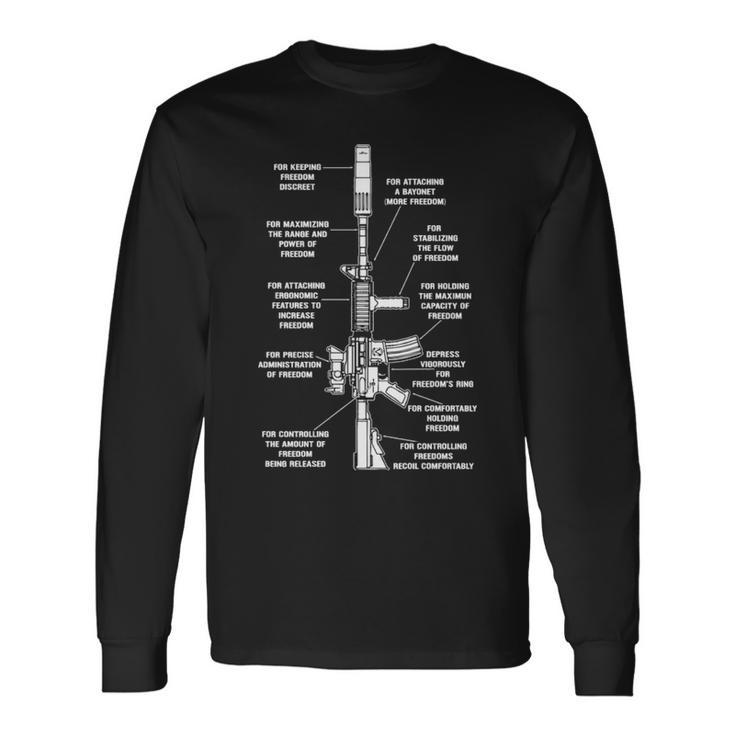 For Keeping Freedom Discreet Awesome Long Sleeve T-Shirt