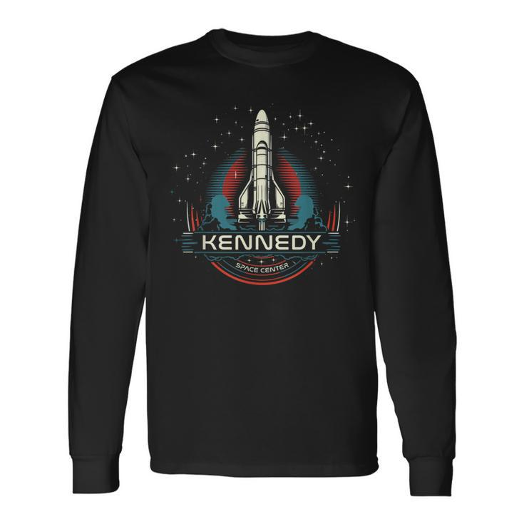 Kennedy Space Center Merritt Island Florida Shuttle Long Sleeve T-Shirt