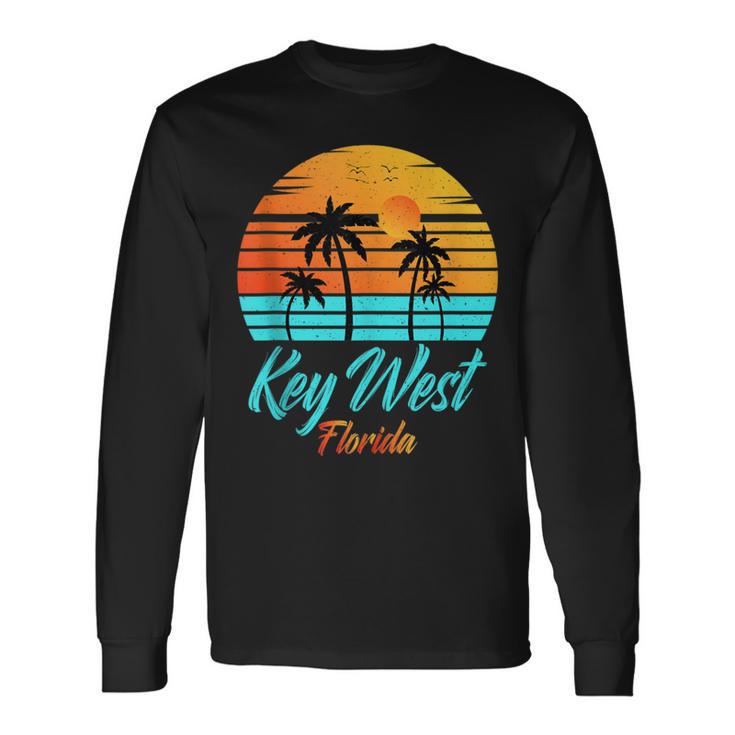 Key West Florida Travel Vacation Getaway Cruise Long Sleeve T-Shirt