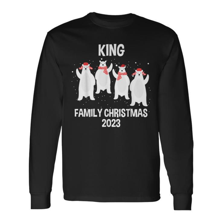 King Family Name King Family Christmas Long Sleeve T-Shirt