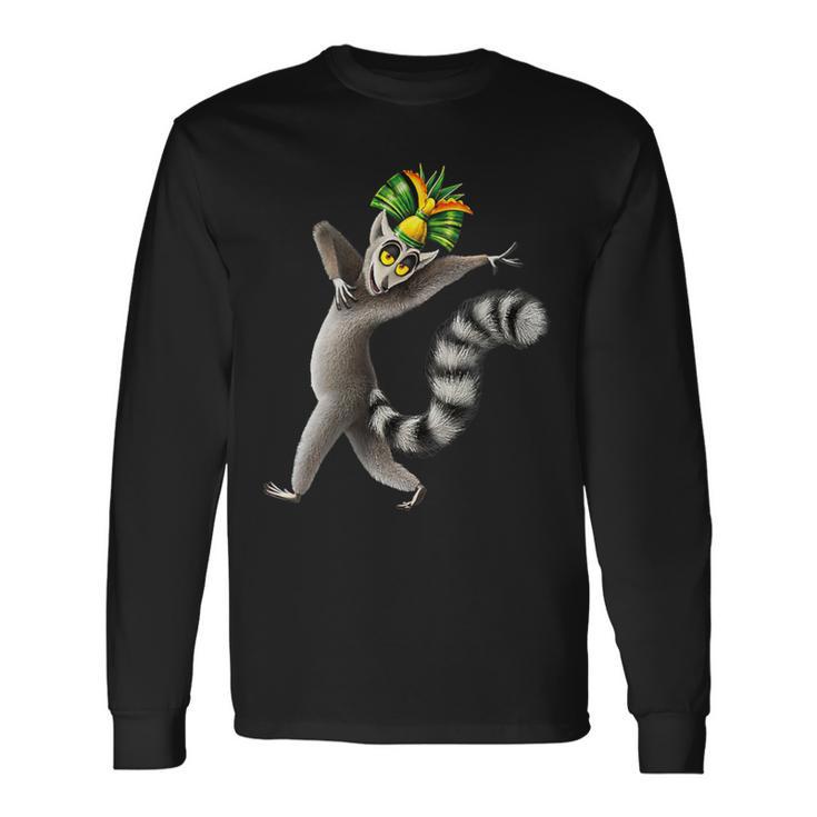 King Julien King Julien King Julien Long Sleeve T-Shirt