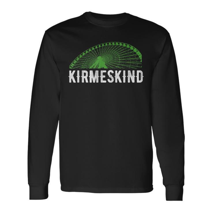 Kirmeskind Kirmes Ferrenrad Rummelplatz Langarmshirts Geschenkideen