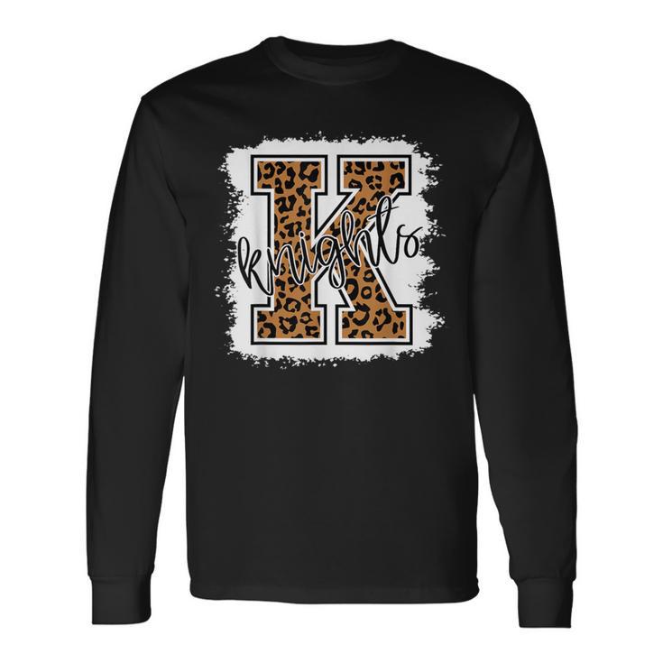 Knights School Sports Fan Team Spirit Long Sleeve T-Shirt