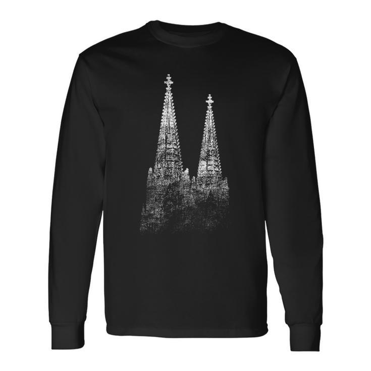 Köln Vintage Langarmshirts: Karneval & Kölner Dom Liebhaber Geschenkideen