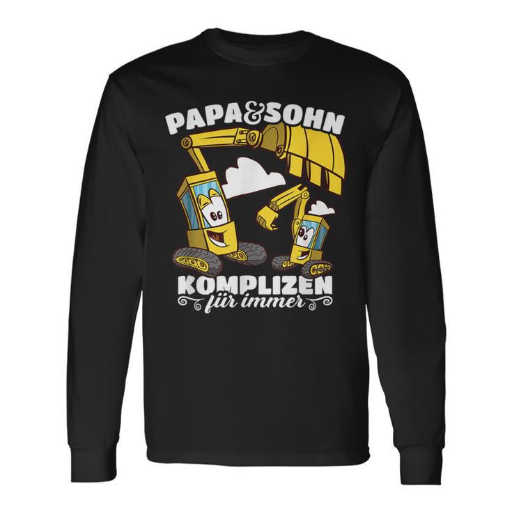 Komplizen Für Immer Digger Papa Und Son Partnerlook Langarmshirts Geschenkideen