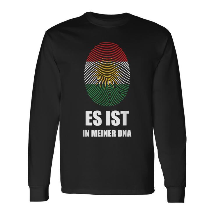 Kurdistan Kurdish Flag Freedom Kurdish Langarmshirts Geschenkideen