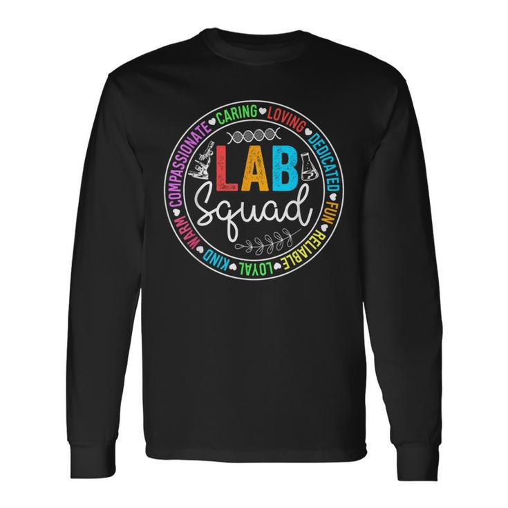 Lab Squad Lab Week 2024 Medical Laboratory Technician Long Sleeve T-Shirt Gifts ideas