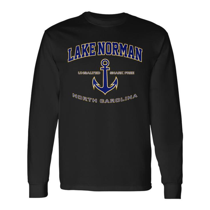 Lake Norman Nc For Women Men Girls & Boys Long Sleeve T-Shirt