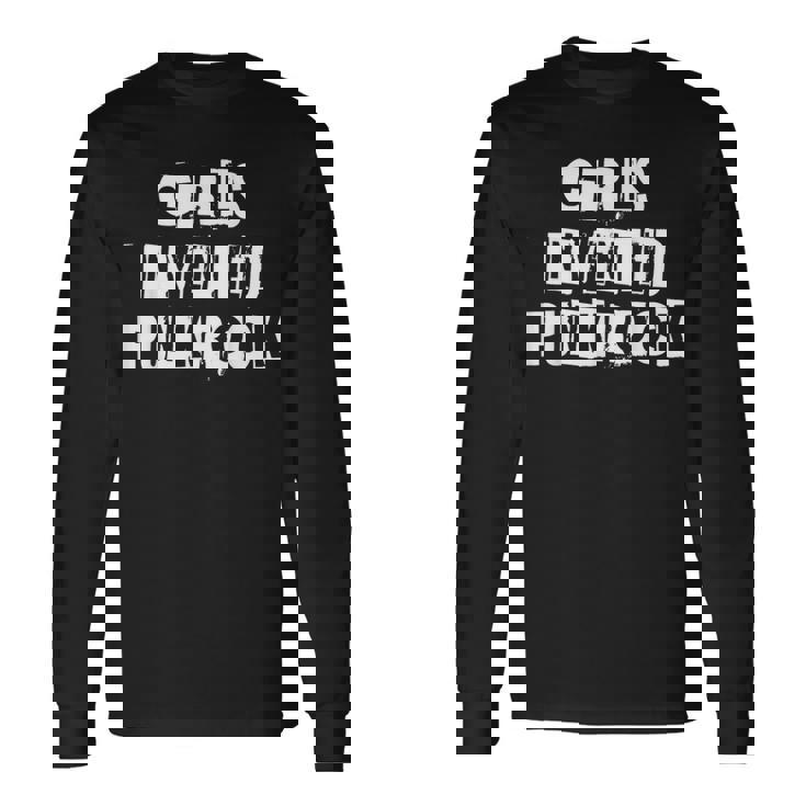 Las Niñas Inventaron El Punk Rock Camiseta de manga larga