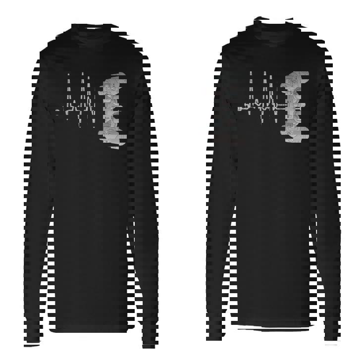 Latido De Jugador Regalos Para Adolescentesideojuegos Camiseta de manga larga