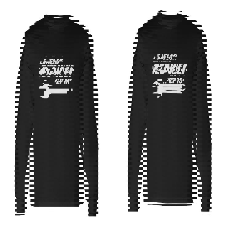 Le Meilleur Mecanicen C'est Moi T-shirt à manches longues Idées cadeaux