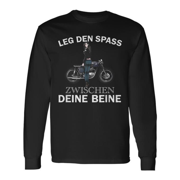 Leg Den Spass Zwischen Deine Beine Langarmshirts Geschenkideen