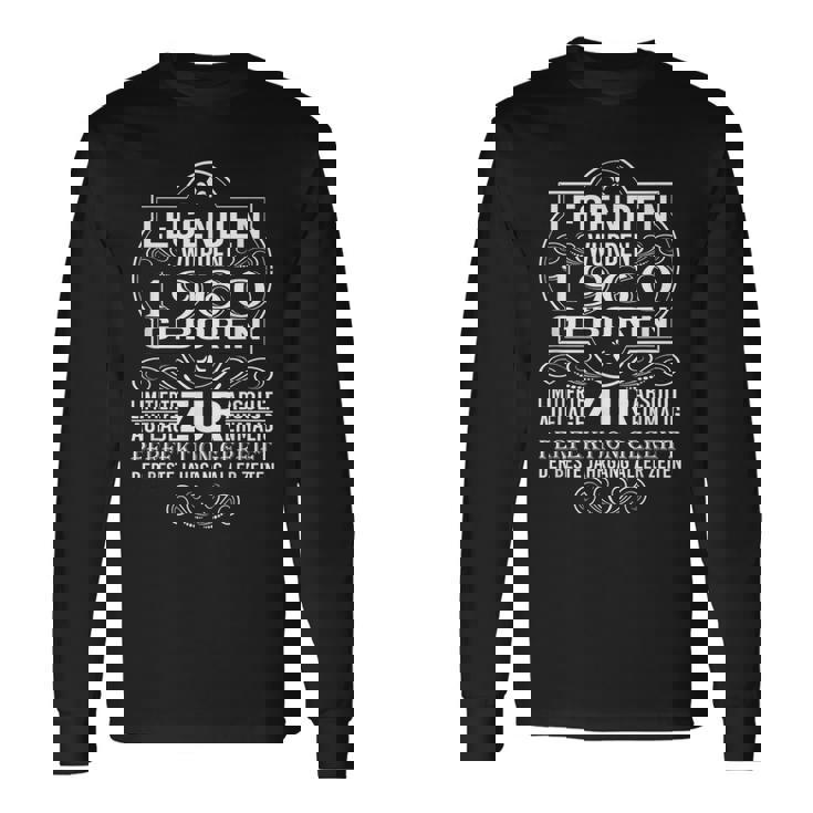 Legends Were Born 1960 S Langarmshirts Geschenkideen
