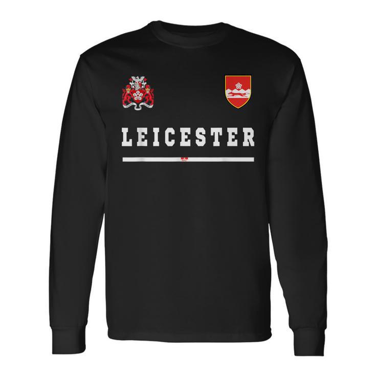 Leicester SportsSoccer Jersey Flag Football Long Sleeve T-Shirt