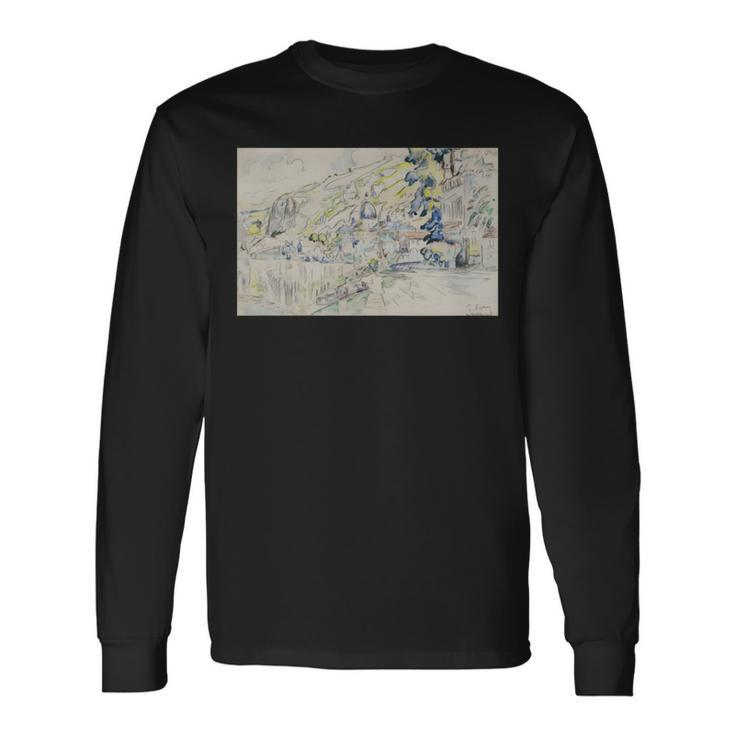 Les Andelys By Paul Signac Long Sleeve T-Shirt