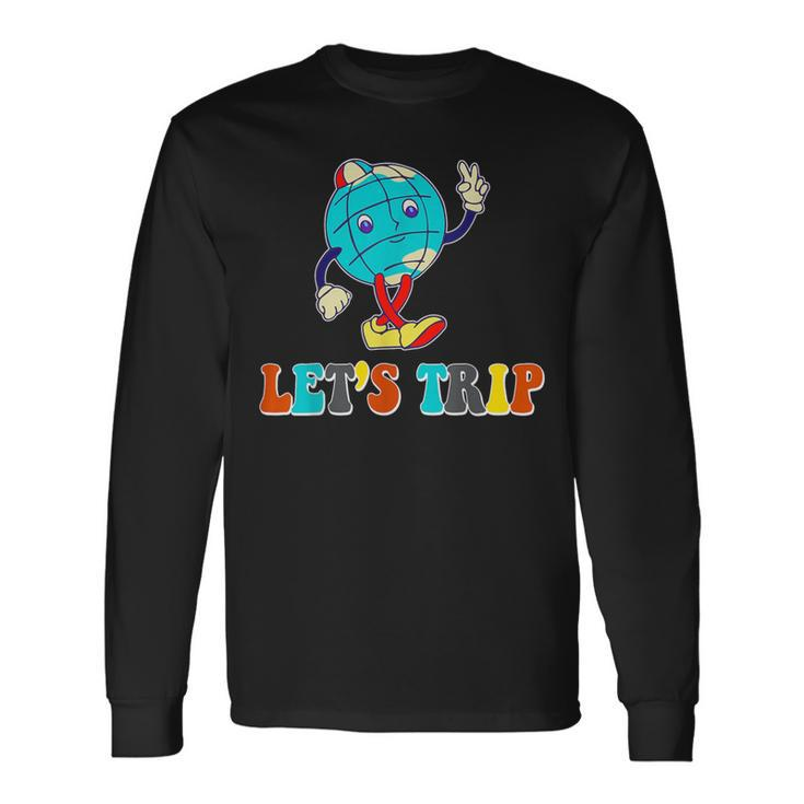 Let's Trip Sturniolo Triplets Girls Trip Vacation Long Sleeve T-Shirt Gifts ideas