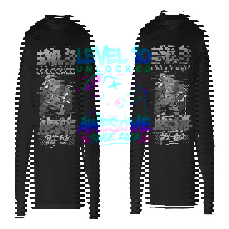 Level 10 Unlocked Awesome Since 2014 10Th Birthday Gaming