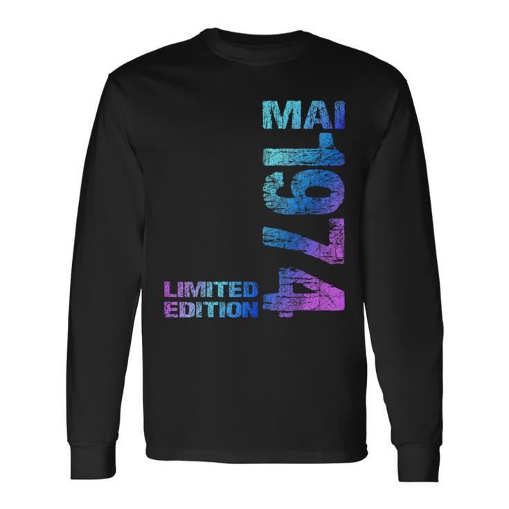 Limited Edition Mai 1974 Mann Frau 50 Geburtstag Langarmshirts Geschenkideen