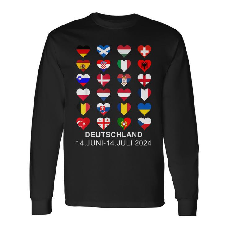 List Flag Of Countries In Eur Germany 2024 Long Sleeve T-Shirt