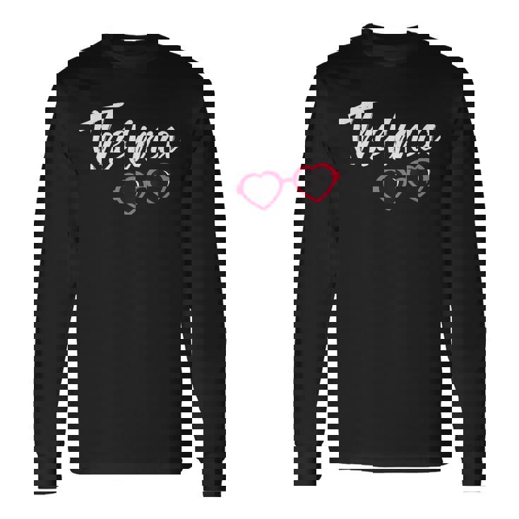Thelma Pink Glasses Cute Matching Best Friends Long Sleeve T-Shirt Gifts ideas