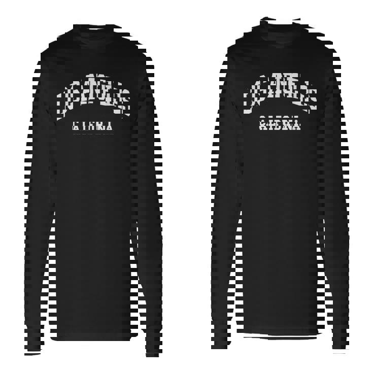 Los Angeles California 818 Area Code Long Sleeve T-Shirt