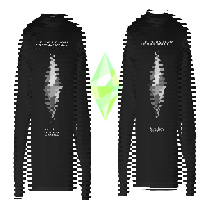Los Sims Crecidos Camiseta de manga larga