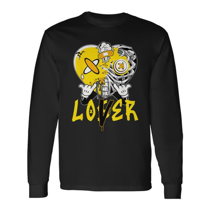 Loser Lover Dripping Heart Yellow 5S For Women Long Sleeve T-Shirt