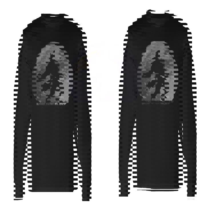 Loup-Garou Lune T-shirt à manches longues Cadeauxyz