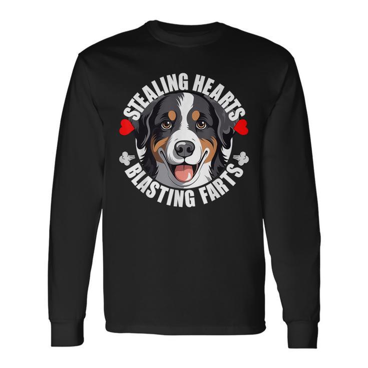 Lustiger Appenzeller Sennenhund Herzen Stehlen Sprengfurze Langarmshirts Geschenkideen