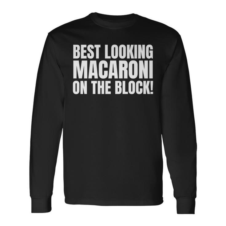 Lustiges Makkaroni-Kostüm Mac- Und Käse-Outfits Langarmshirts Geschenkideen