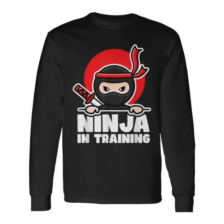 Lustiges Ninja Kampfsport Kinder Langarmshirts Geschenkideen