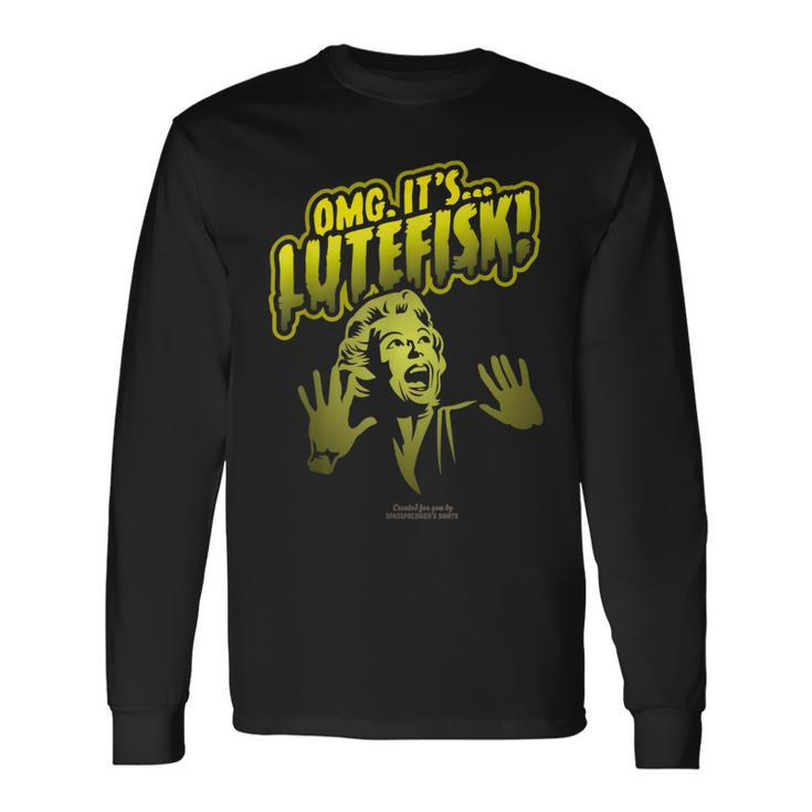 Lutefisk Horror Movie Lutefisk Long Sleeve T-Shirt